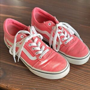 Vans pink girls size 3